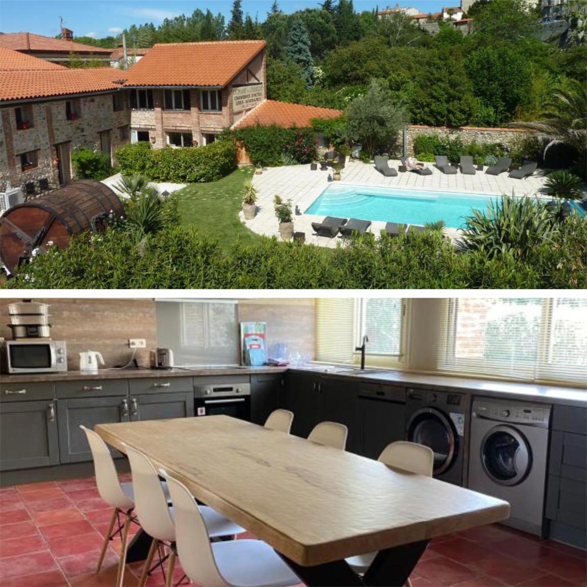 Bed and Breakfast Domaine De La Tannerie Prades  Exterior foto